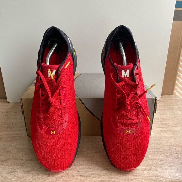 Under Armour HOVR Sonic 3 Team ‘Maryland Terrapins’ Men Sneakers- SZ 12 - Picture 5 of 9